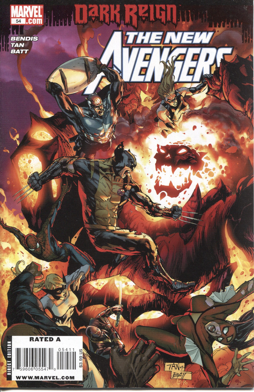 The New Avengers (2005 Series) #54 NM- 9.2