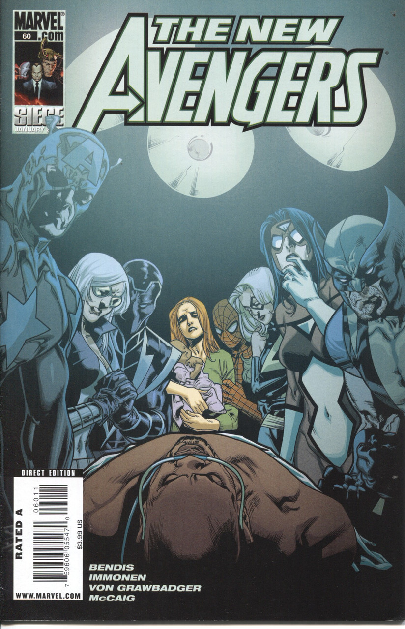 The New Avengers (2005 Series) #60 NM- 9.2