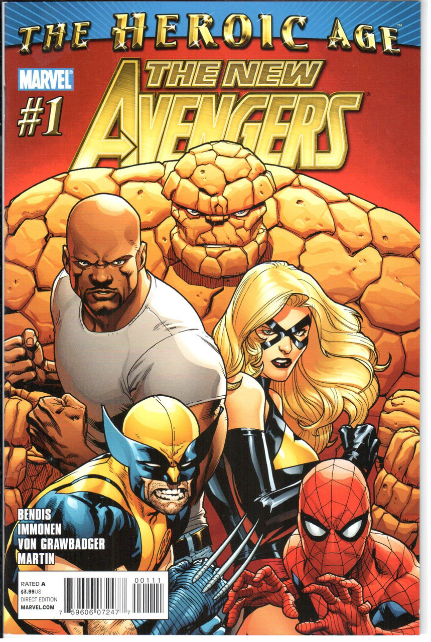 The New Avengers (2010 Series) #1 NM- 9.2