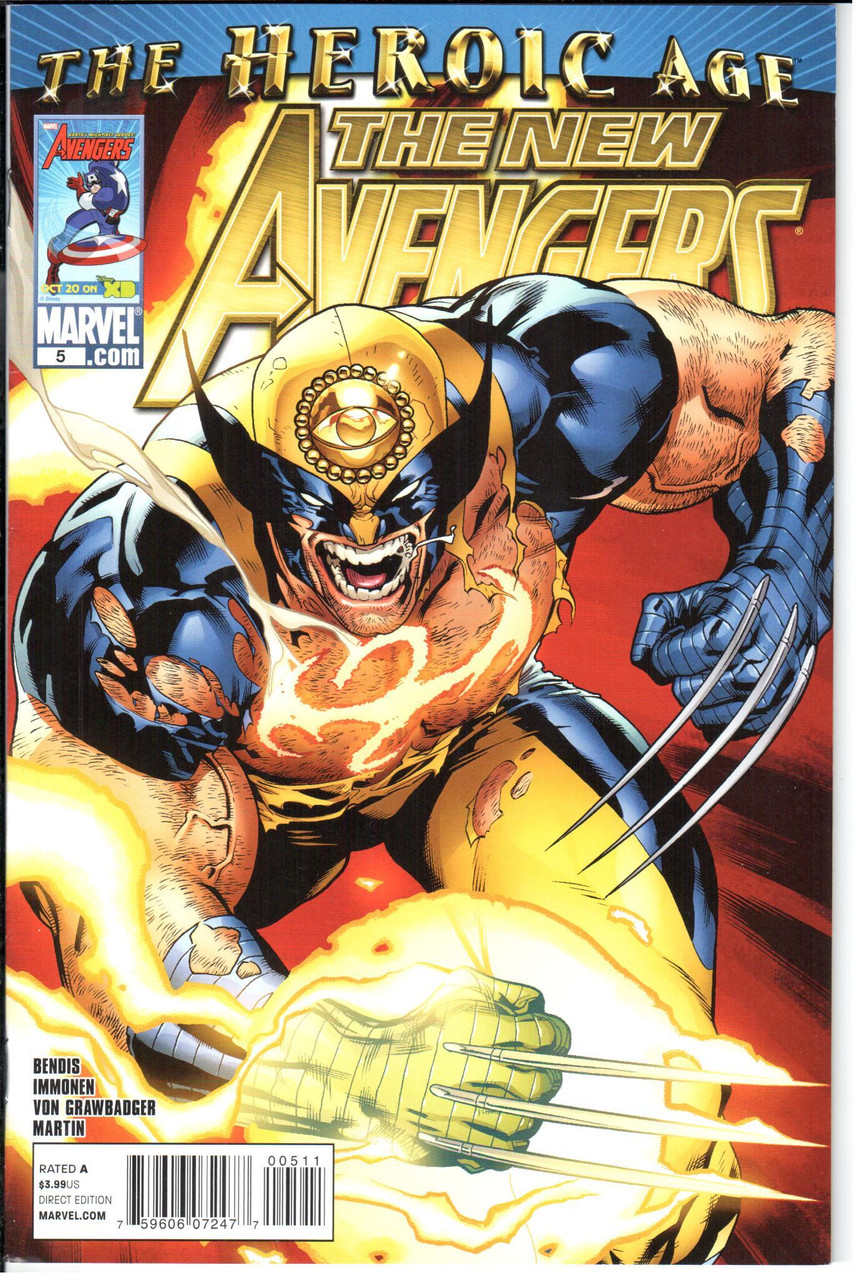 The New Avengers (2010 Series) #5 NM- 9.2