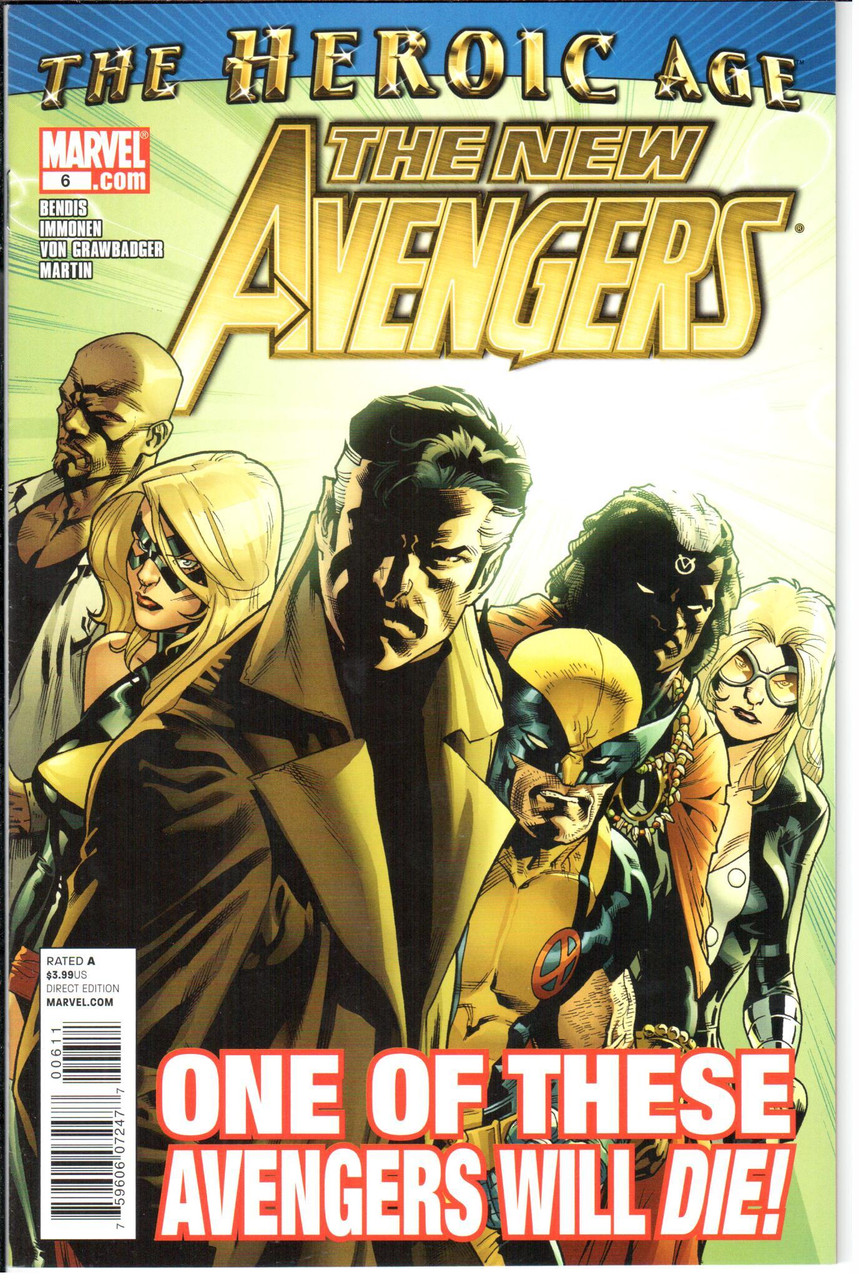 The New Avengers (2010 Series) #6 NM- 9.2