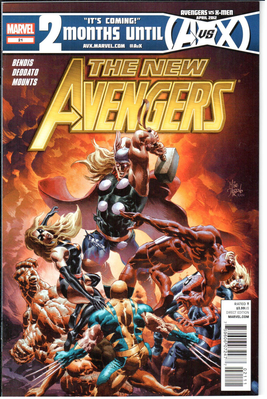 The New Avengers (2010 Series) #21 NM- 9.2