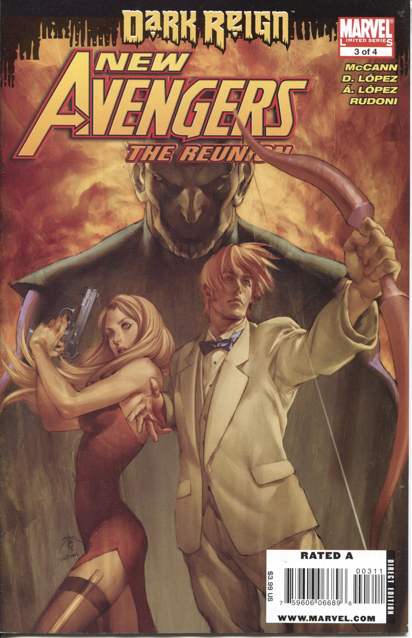The New Avengers The Reunion (2009 Series) #3 NM- 9.2