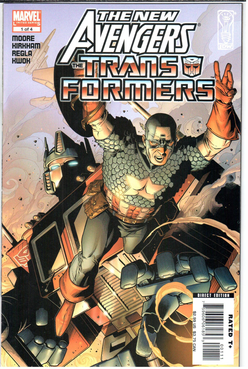Transformers The New Avengers (2007 Series) #1 NM- 9.2