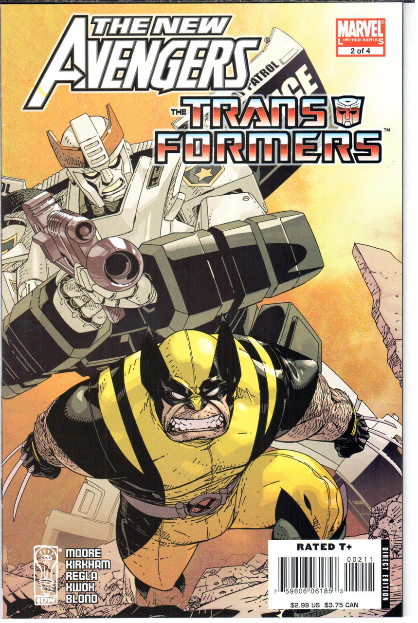 Transformers The New Avengers (2007 Series) #2 NM- 9.2