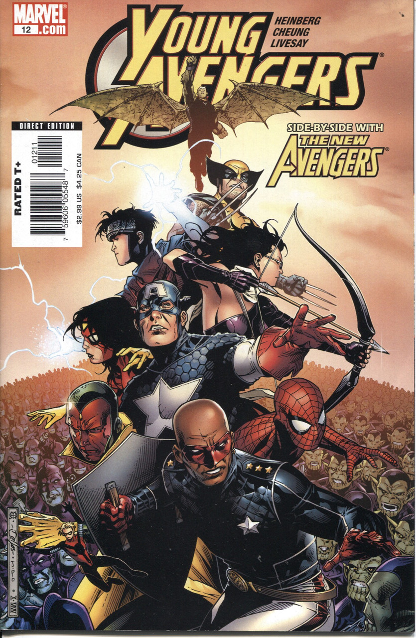 Young Avengers (2005 Series) #12 NM- 9.2