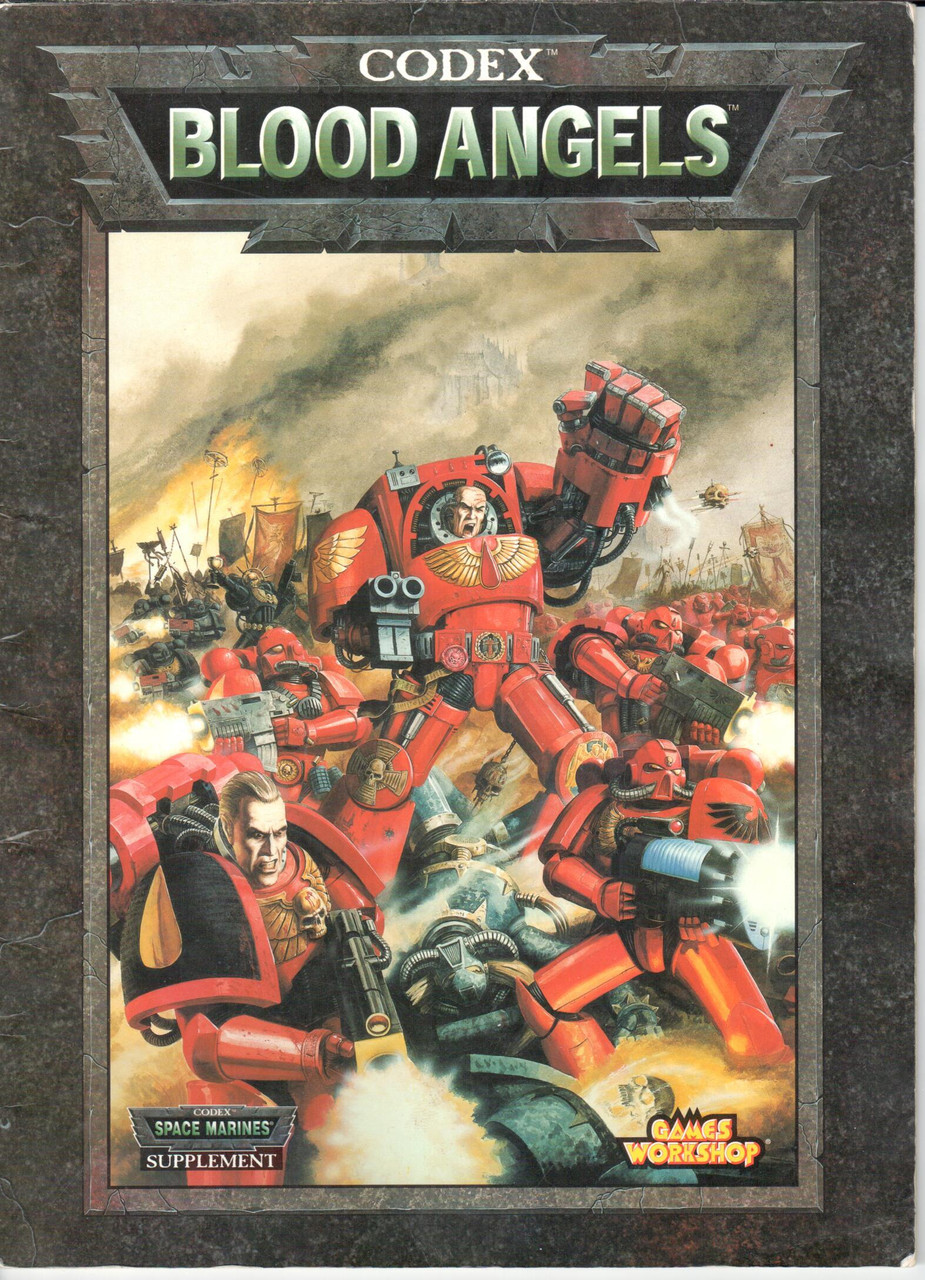 Warhammer 40K-Blood Angels-Codex - 1998 - Used