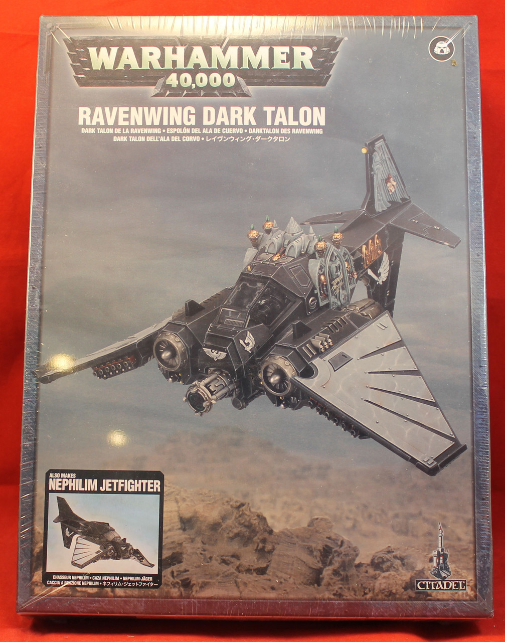 Warhammer 40K-Dark Angels-Ravenwing Dark Talon - Plastic X1 - Lot-101