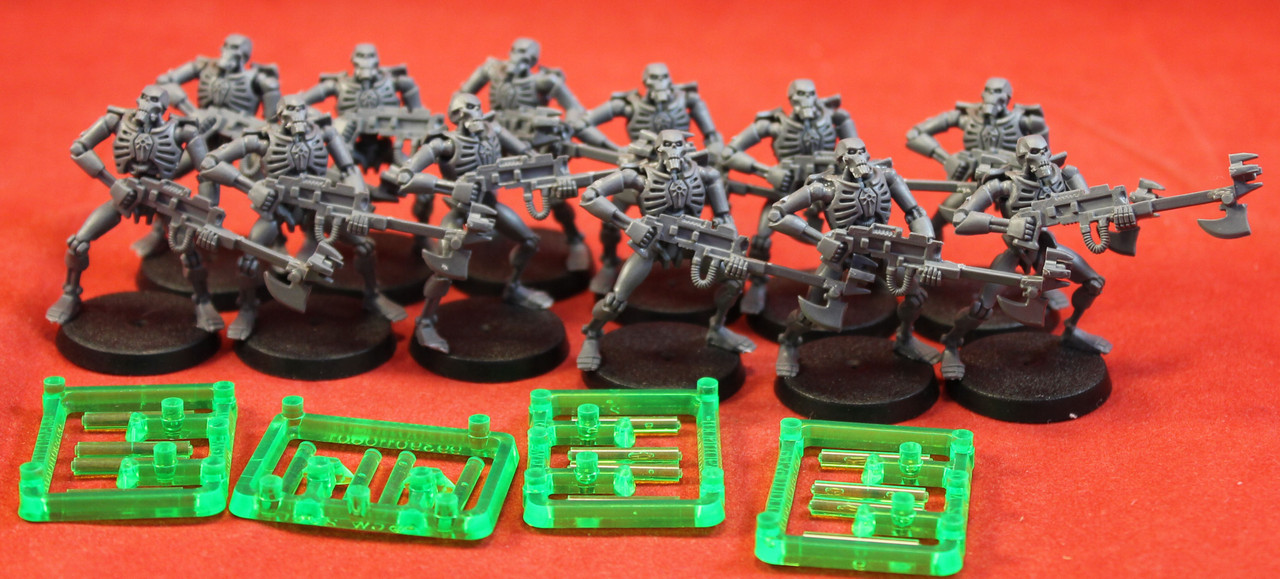 Warhammer 40K-Necron-Warriors - X10 Plastic -101