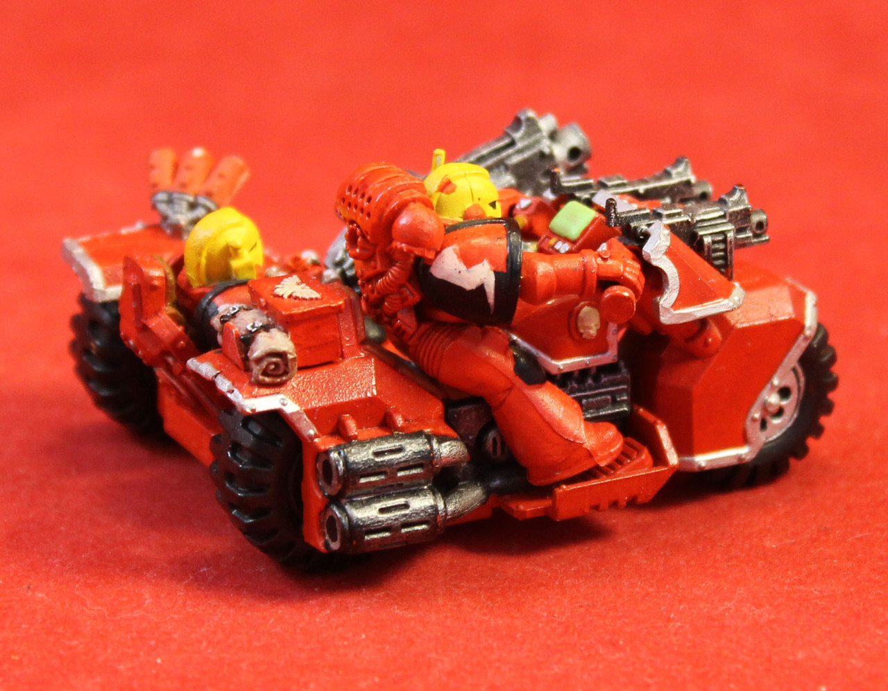 Warhammer 40K-Space Marines-Attack Bike - Metal/Plastic X1 Lot 101