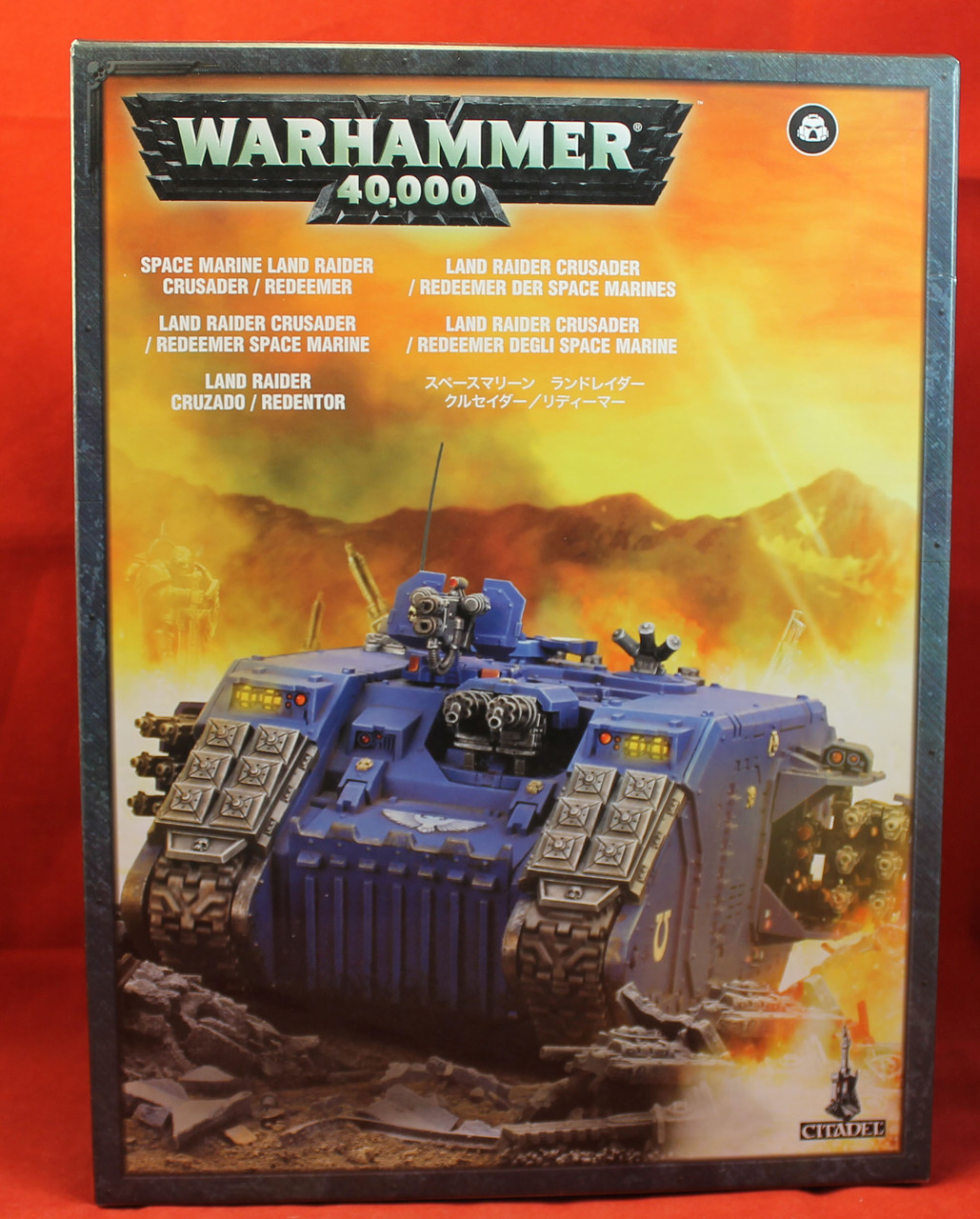 Warhammer 40K-Space Marines-Land Raider - Lot 110