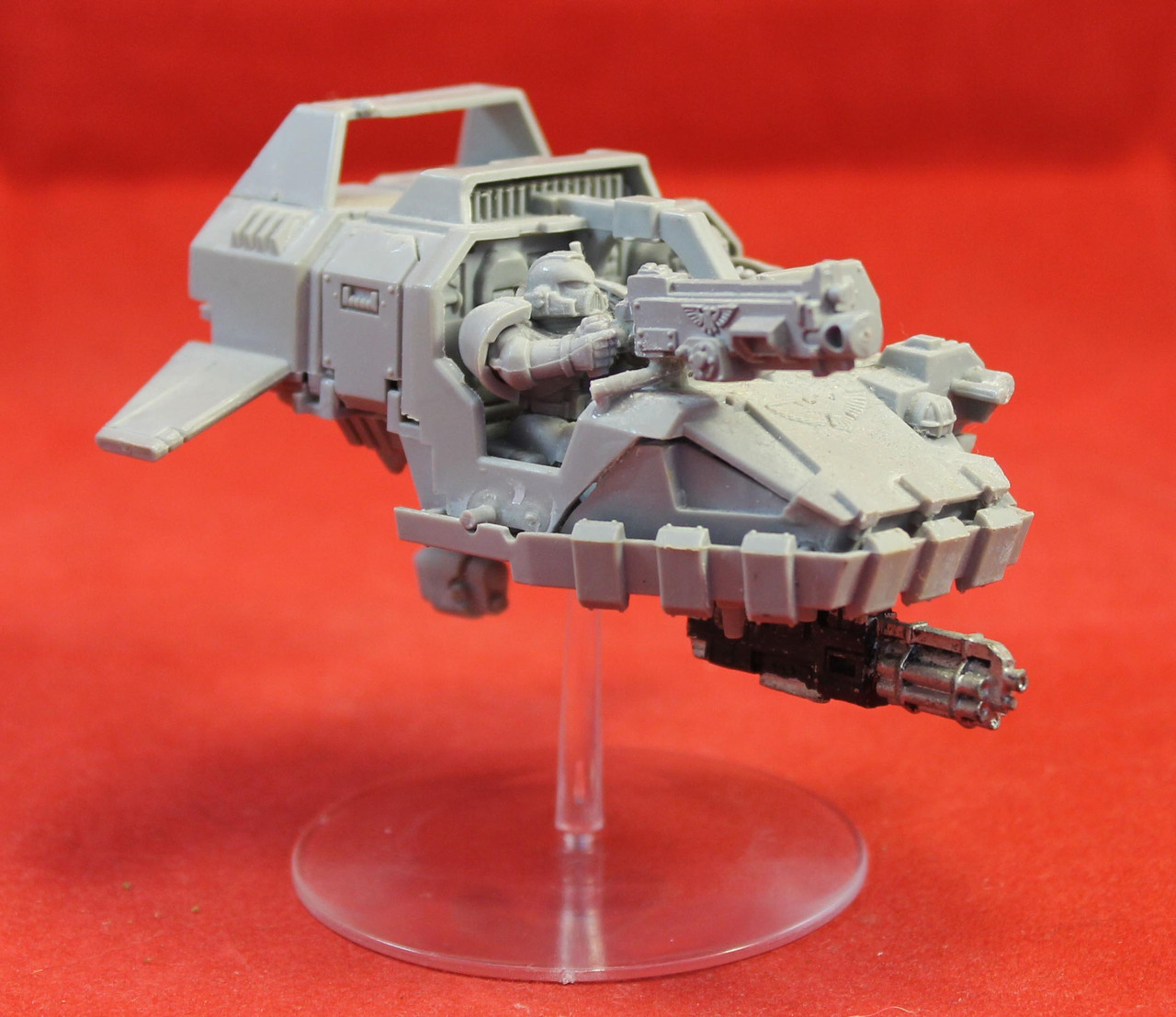 Warhammer 40K-Space Marines-Land Speeder Typhoon - Plastic - Lot-103