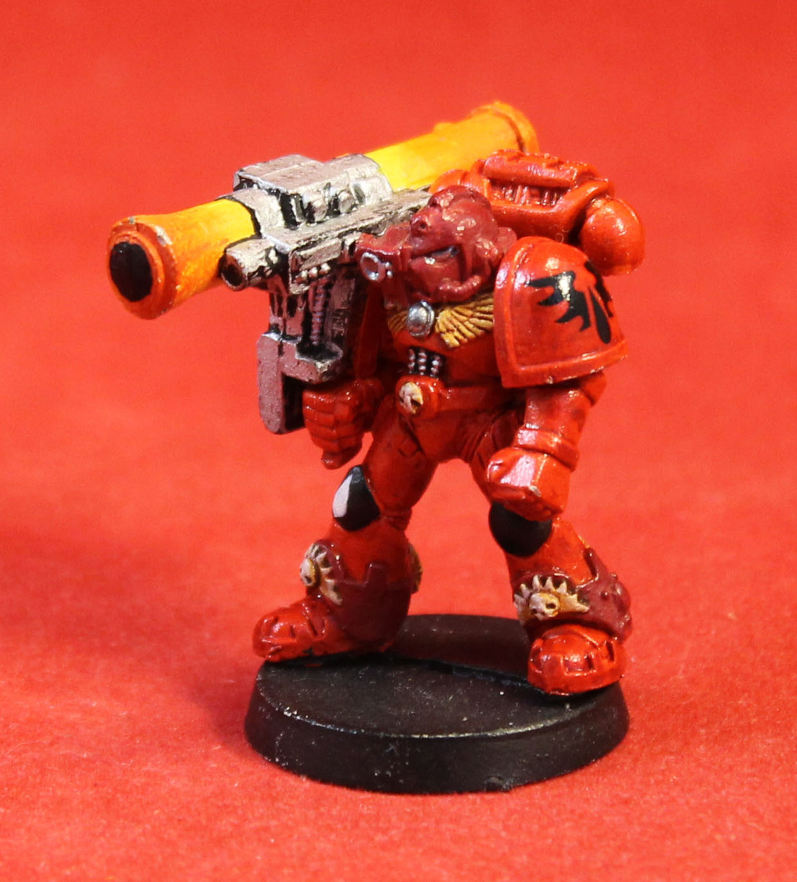 Warhammer 40K-Space Marines-Missile Launcher - Metal X1 - Lot-102