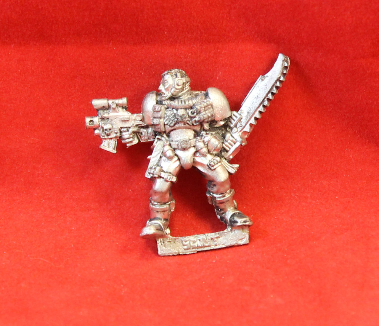 Warhammer 40K-Space Marines-Scout - Metal X1 - Lot-113