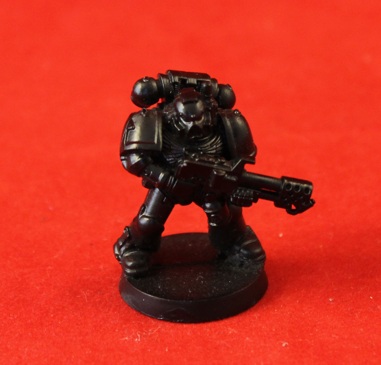 Warhammer 40K-Space Marines-With Flammer X1