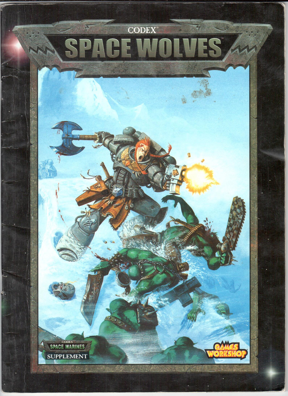 Warhammer 40K-Space Wolves-Codex - 2000 - Used