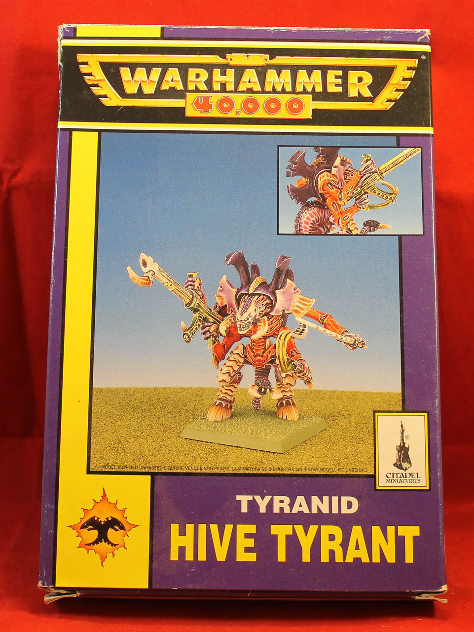 Warhammer 40K-Tyranid-Hive Tyrant - Complete X1 - Metal - Lot 102