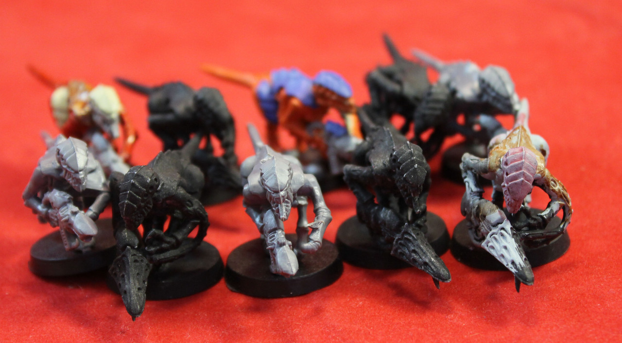 Warhammer 40K-Tyranid-Termagant Brood X10 - Plastic - Lot 105