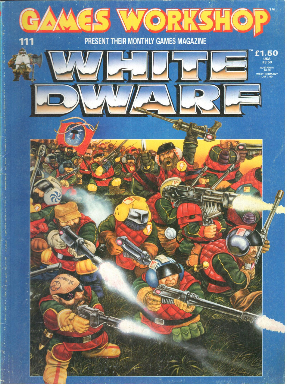 White Dwarf #111 FN- 5.5