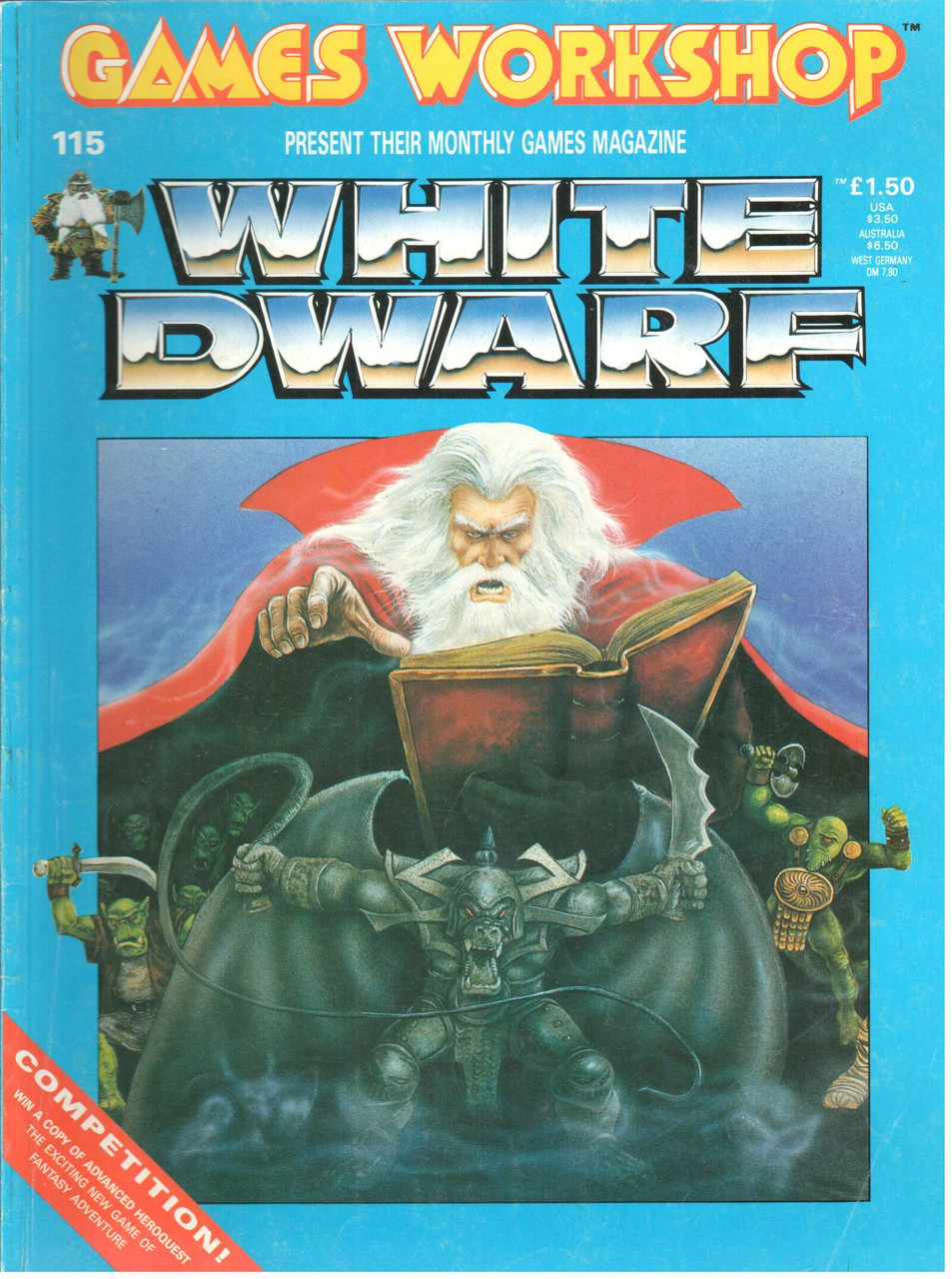 White Dwarf #115 FN+ 6.5