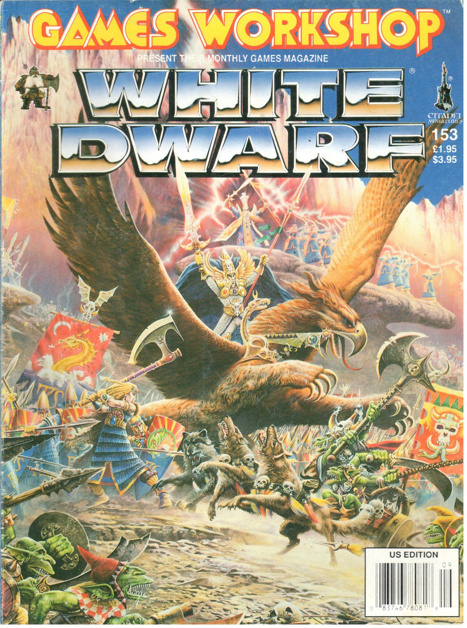 White Dwarf #153 FN- 5.5