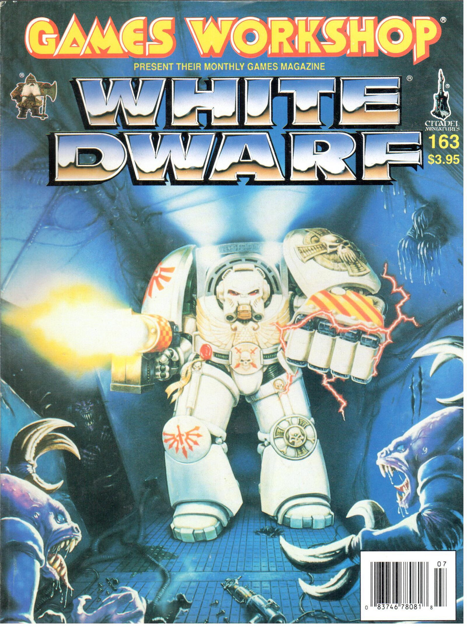 White Dwarf #163 NM- 9.2