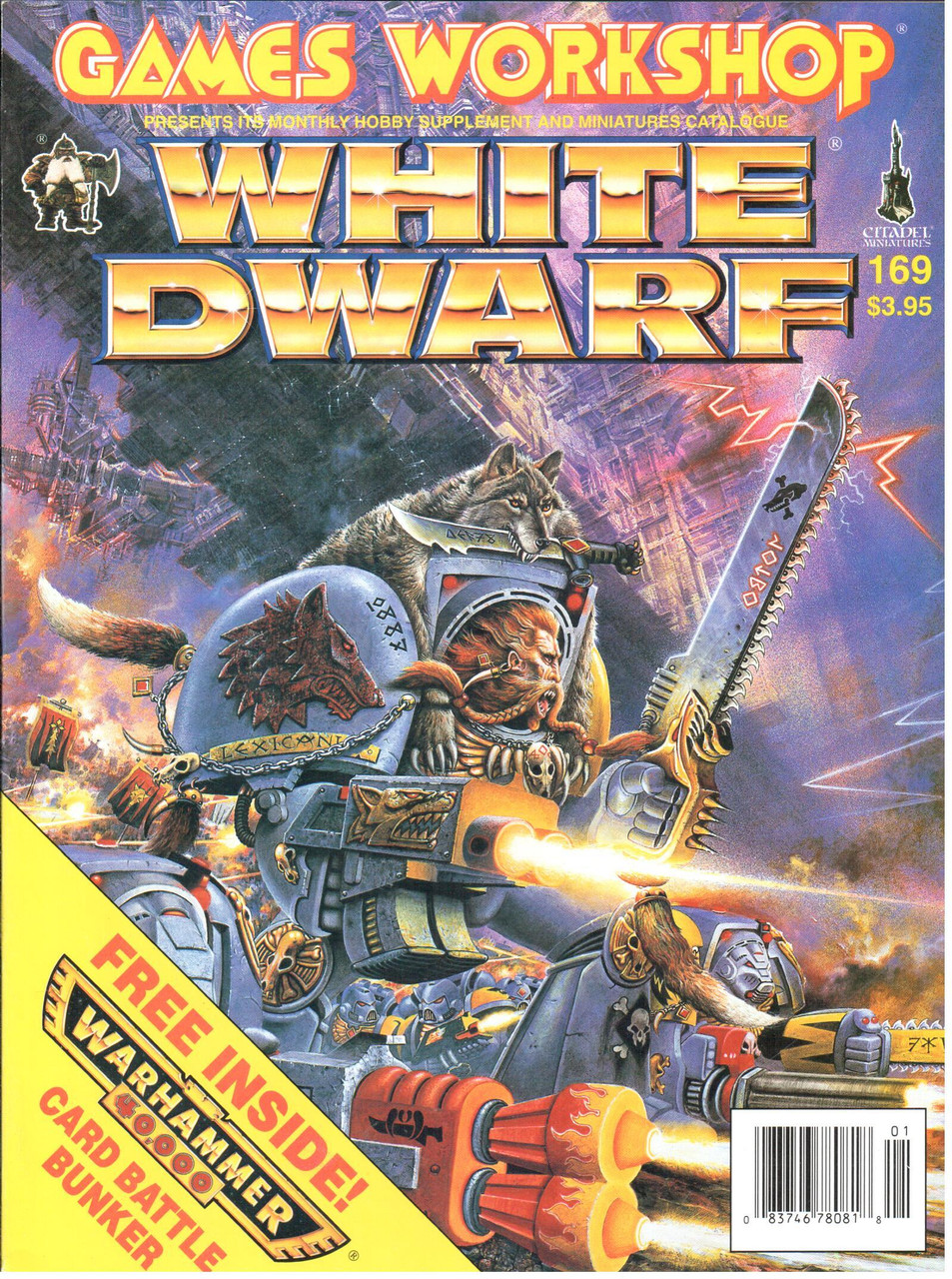 White Dwarf #169 NM- 9.2