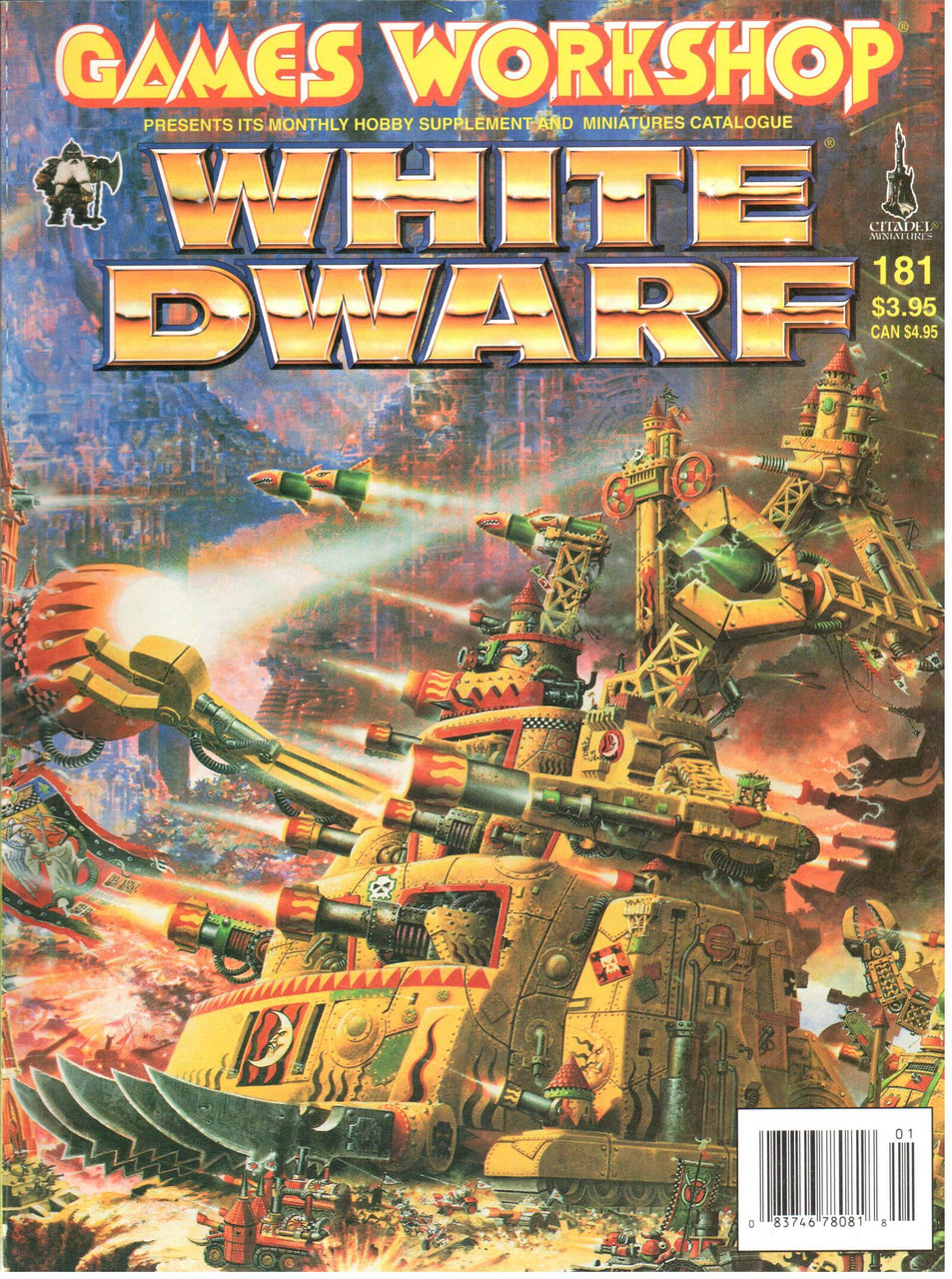 White Dwarf #181 VF- 7.5