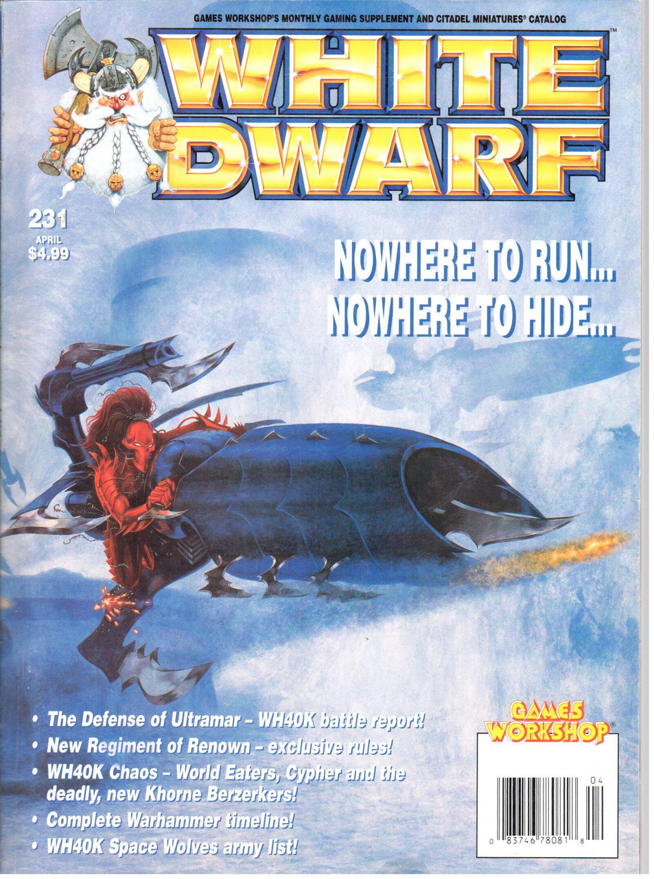 White Dwarf #231 VF 8.0