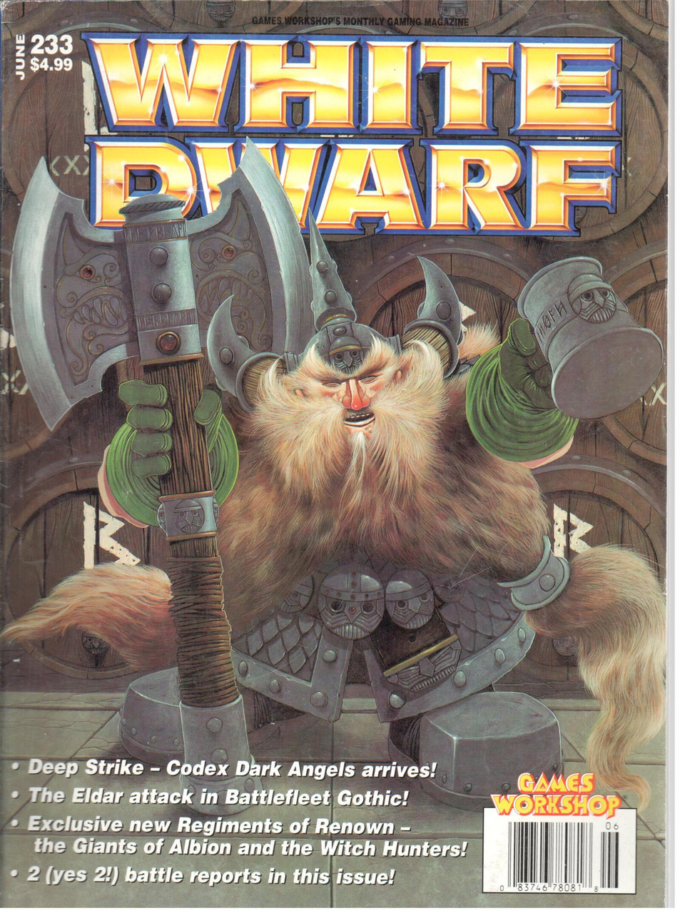 White Dwarf #233 VF- 7.5