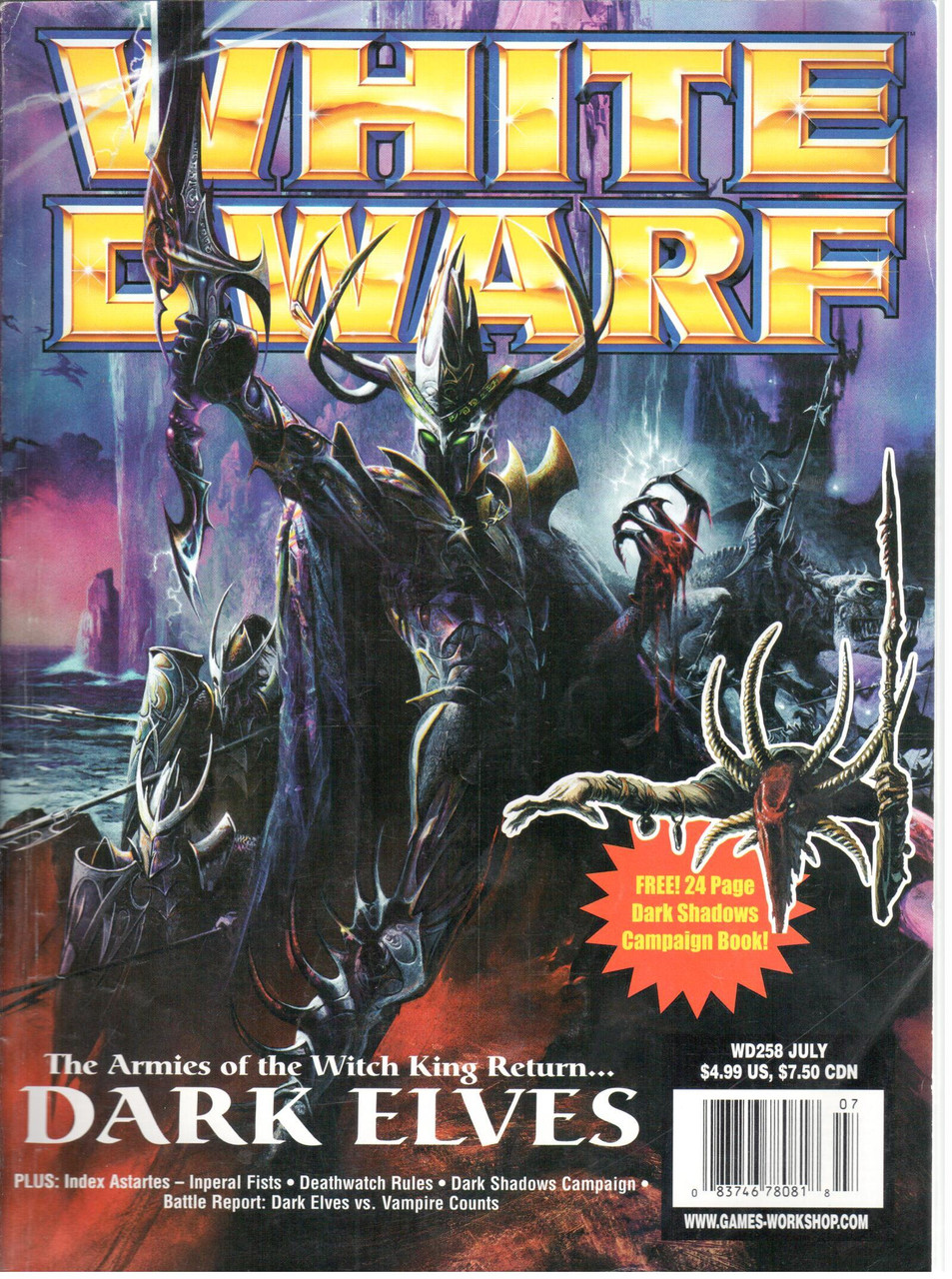 White Dwarf #258 VF- 7.5