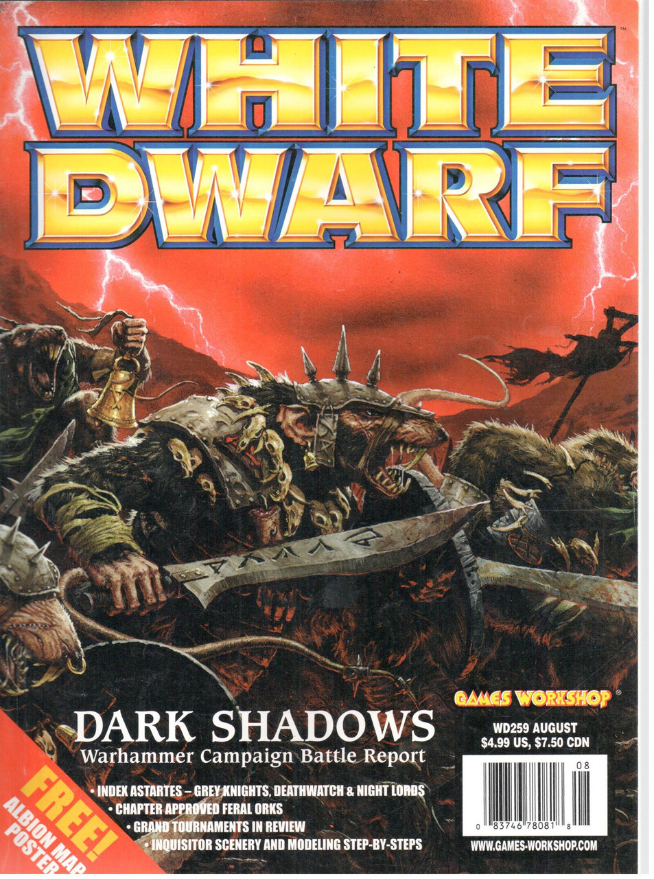 White Dwarf #259 VF+ 8.5