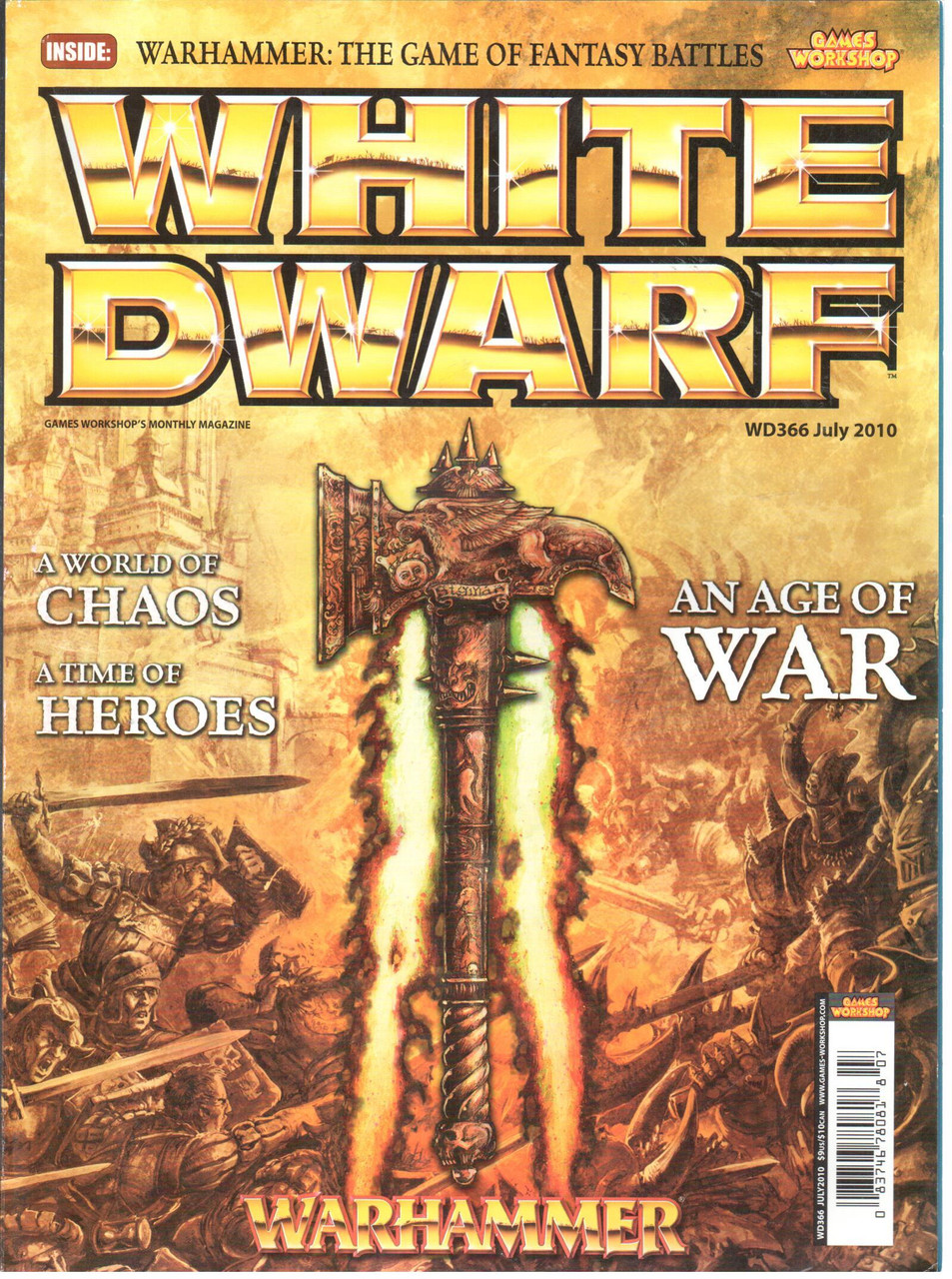 White Dwarf #366 FN+ 6.5