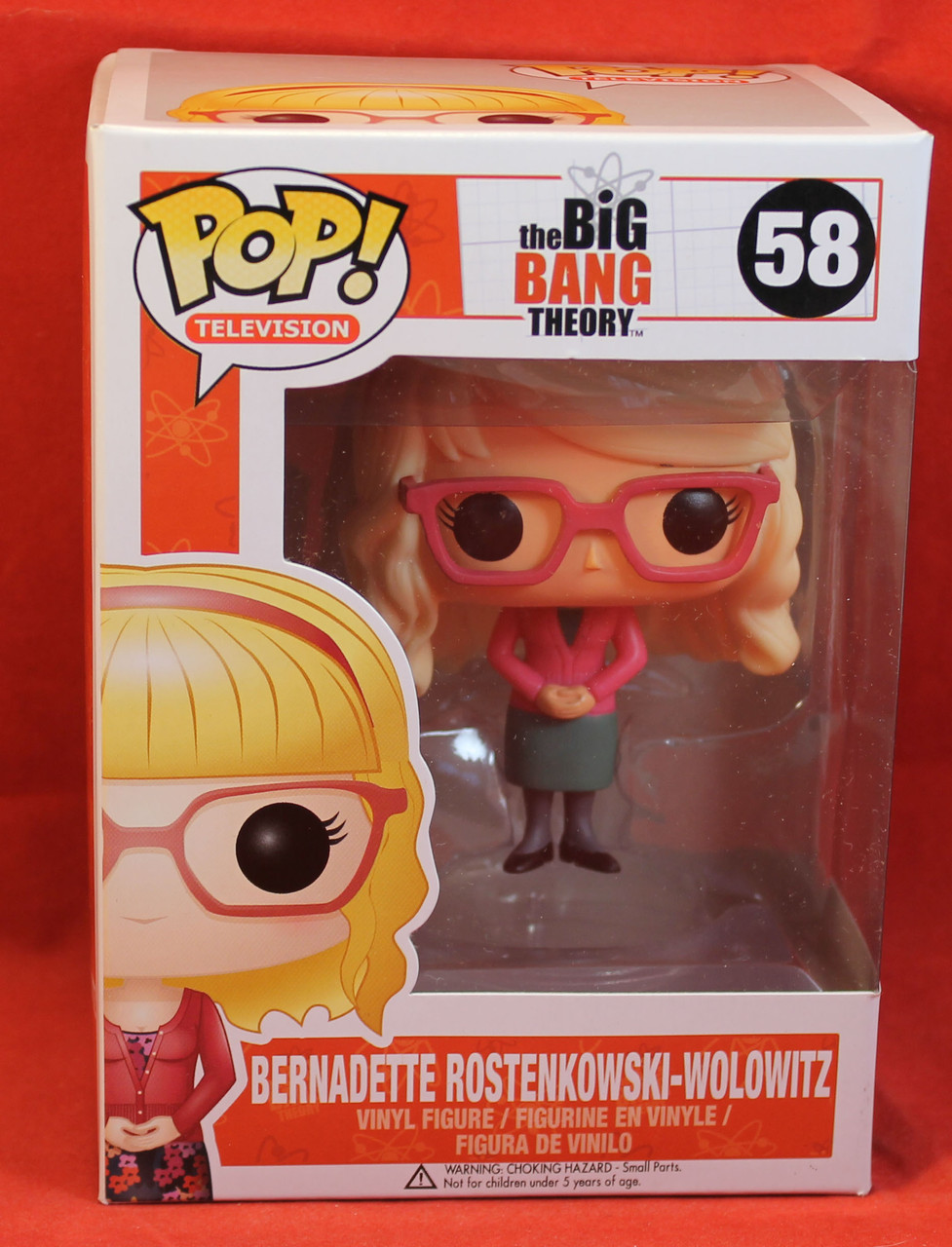 Big Bang Theory-Pop! Vinyl Figure - #58 Bernadette Rostenkowski