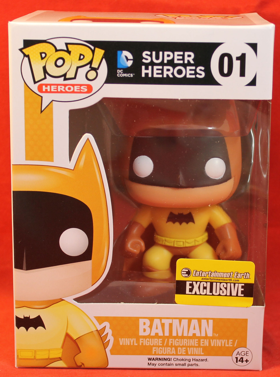 DC Universe Pop! Vinyl Figure 75th Rainbow Batman - #01 Yellow