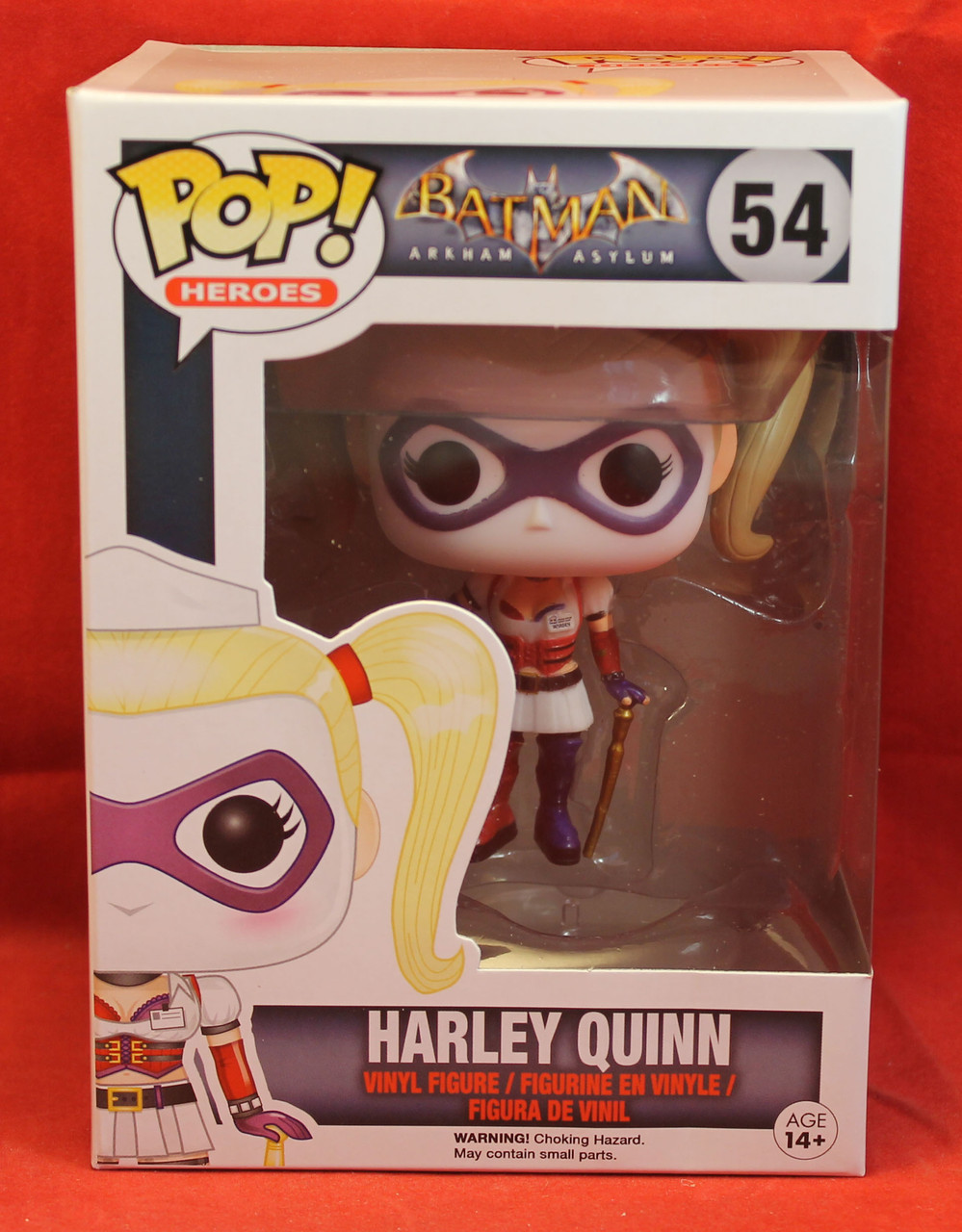 DC Universe Pop! Vinyl Figure Batman Arkham Asylum - #54 Harley Quinn