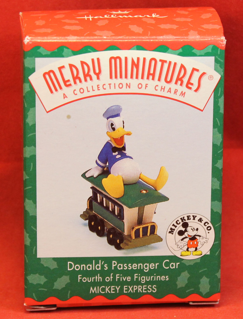 Disney Christmas Figure - Donald's Passenger Car