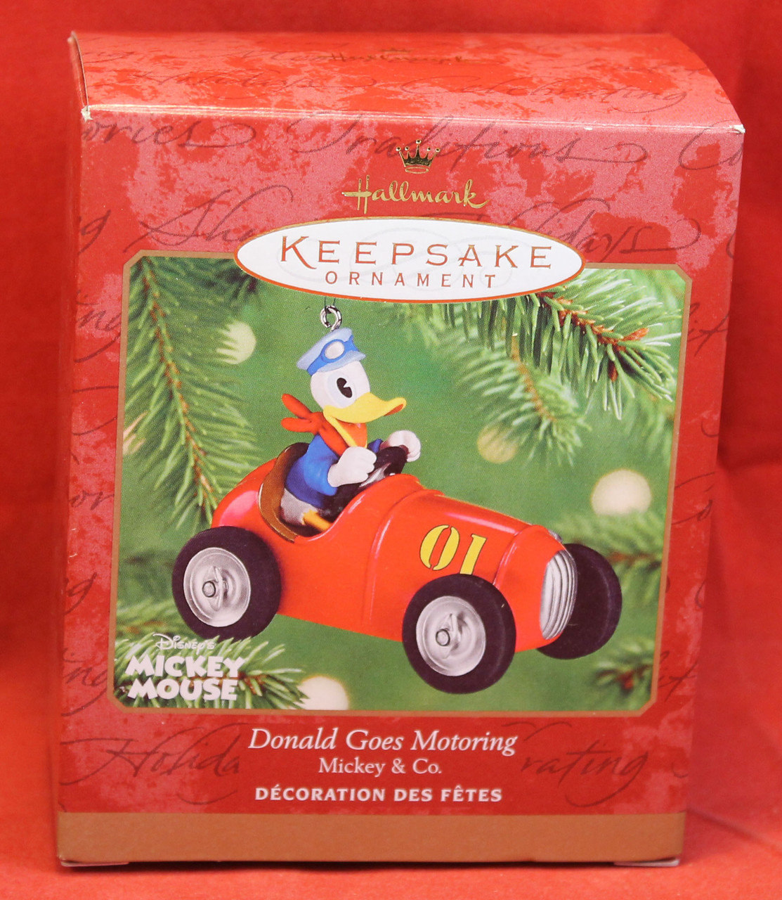 Disney Christmas Ornament - Donald Goes Motoring