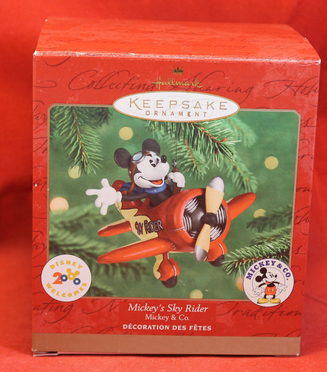 Disney Christmas Ornament - Mickey''s Sky Rider