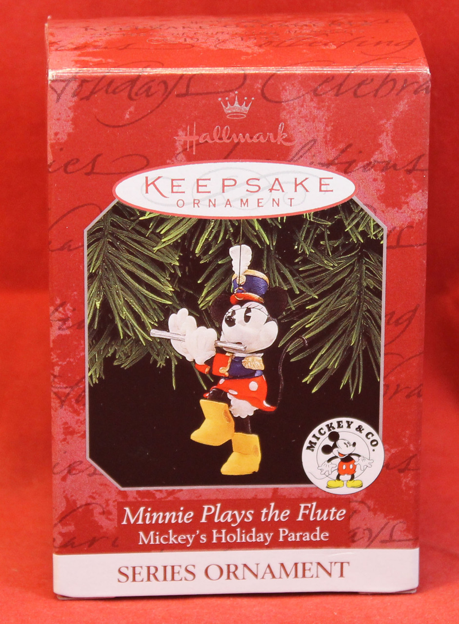 Disney Christmas Ornament - Minnie Plays the Flute