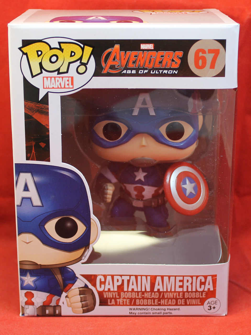 Marvel Pop! Vinyl Figure Avengers Age Ultron - 67 Captain America