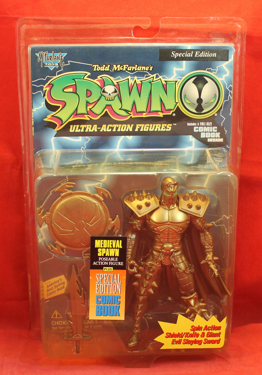 Spawn - Action Figure - Medieval Spawn Silver "A"
