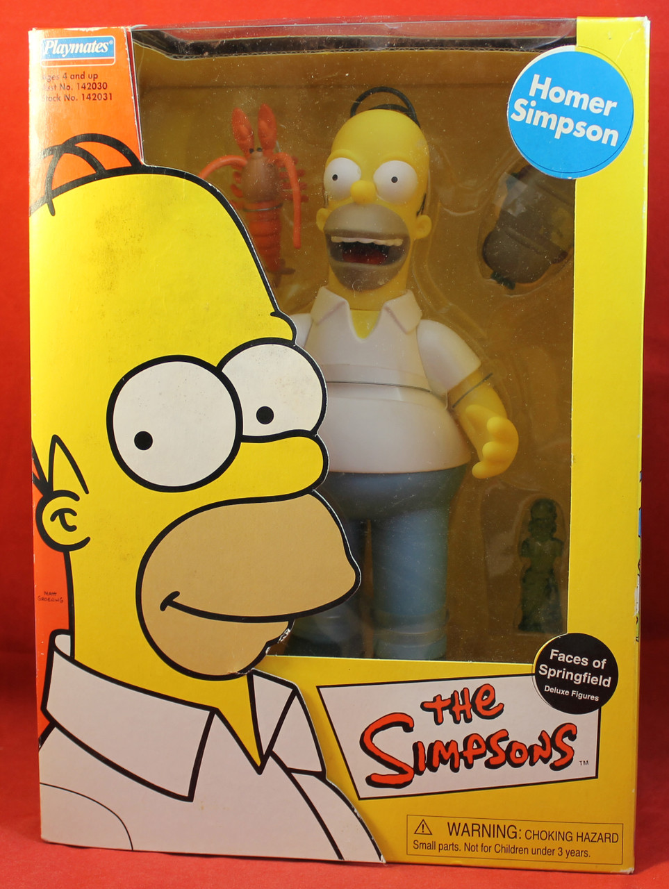The Simpsons Faces of Springfield Action Figure - Homer
