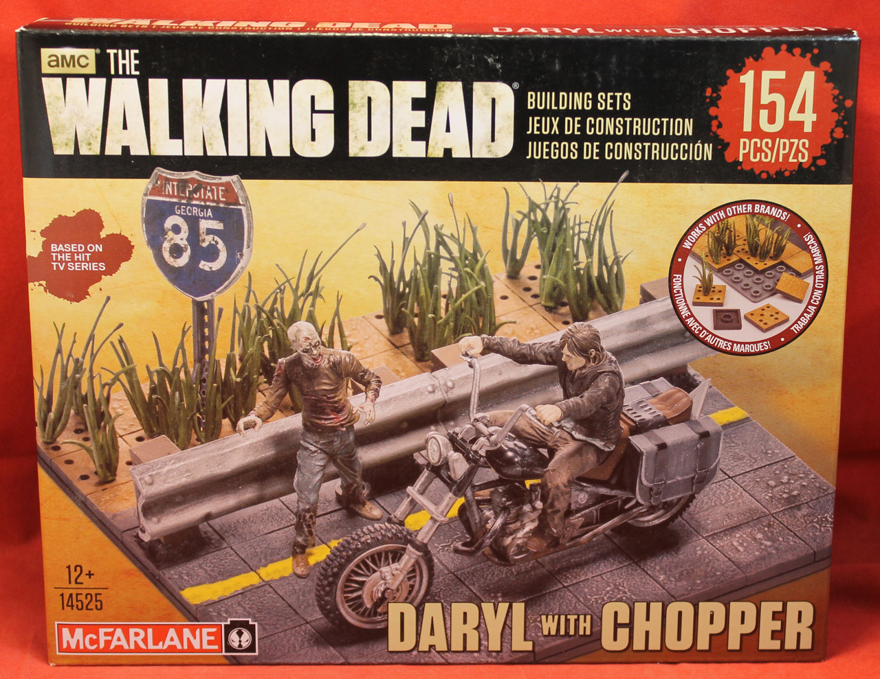 The Walking Dead - Building Set - Daryl with Chopper