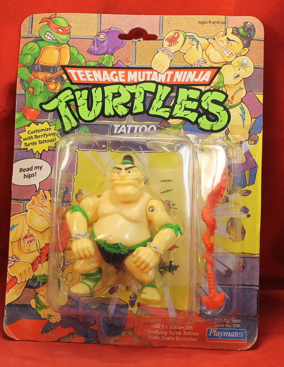 TMNT Teenage Mutant Ninja Turltes Action Figure - Tattoo