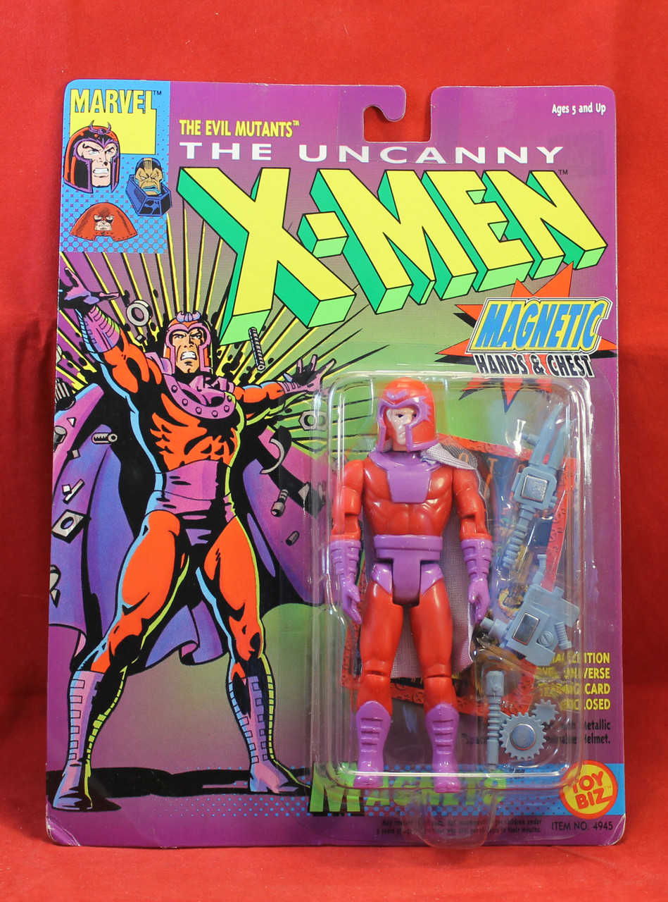 Uncanny X-Men - Action Figure -1992 Toy Biz - Magento Magnetic Hands