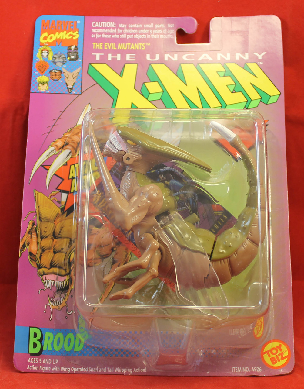 Uncanny X-Men - Action Figure -1993 Toy Biz - Brood