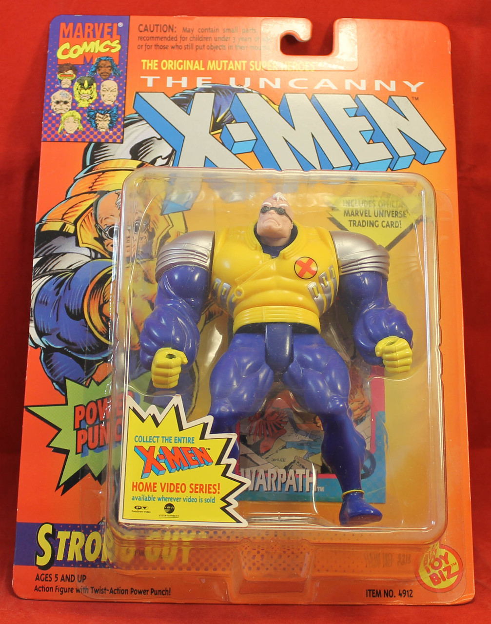 Uncanny X-Men - Action Figure -1993 Toy Biz - Strong Guy