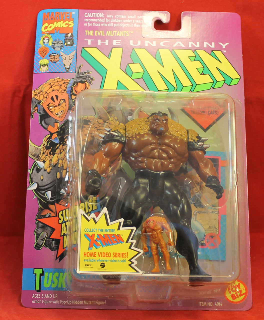 Uncanny X-Men - Action Figure -1993 Toy Biz - Tusk