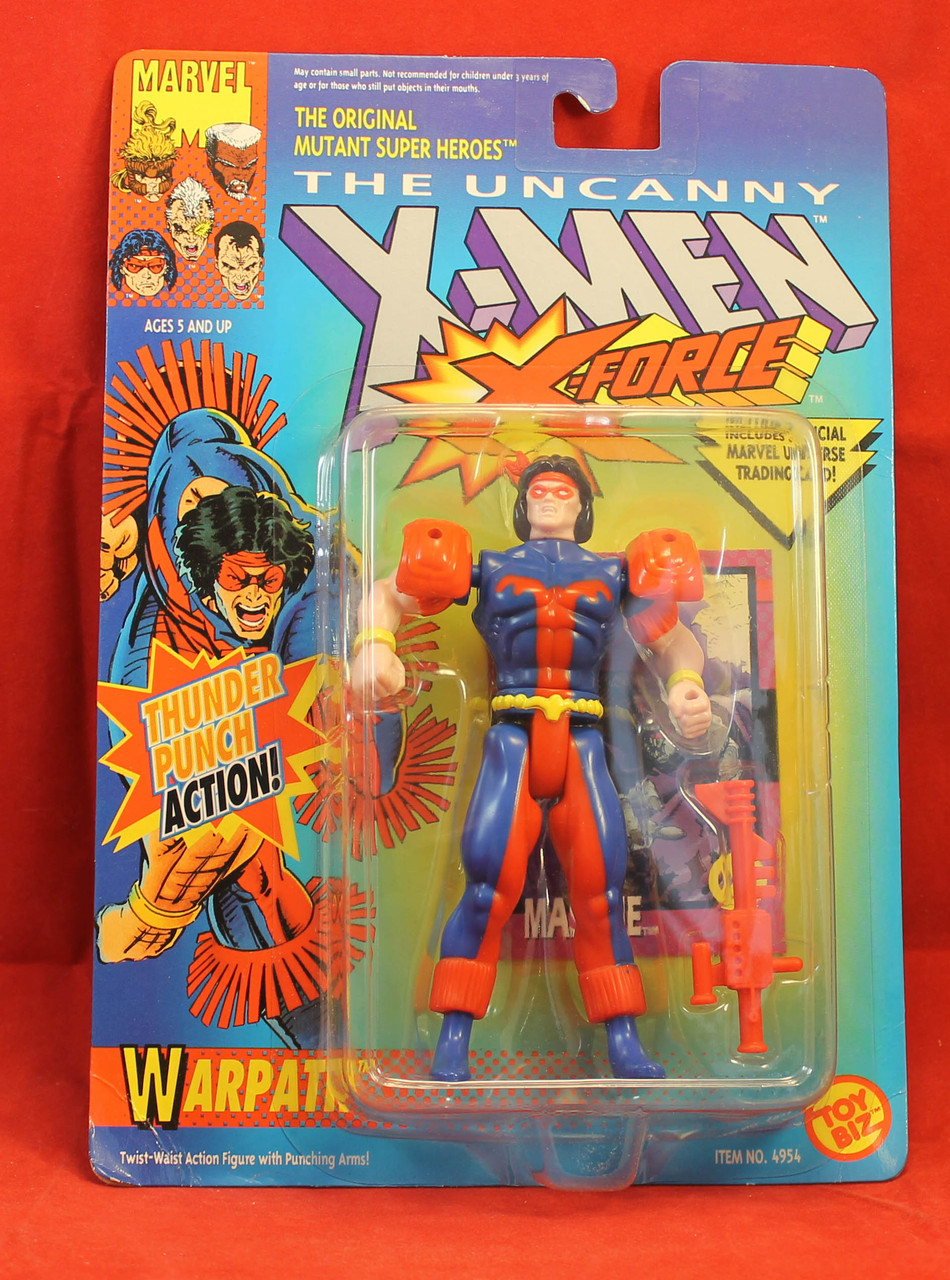 Uncanny X-Men X-Force - Action Figure -1992 Toy Biz - Warpath